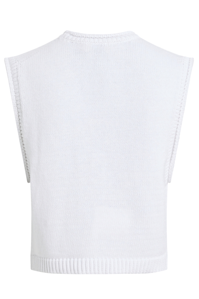 LINEN BLEND LOOSE SW J20J225226 BRILLIANT WHITE/STARFISH YAA